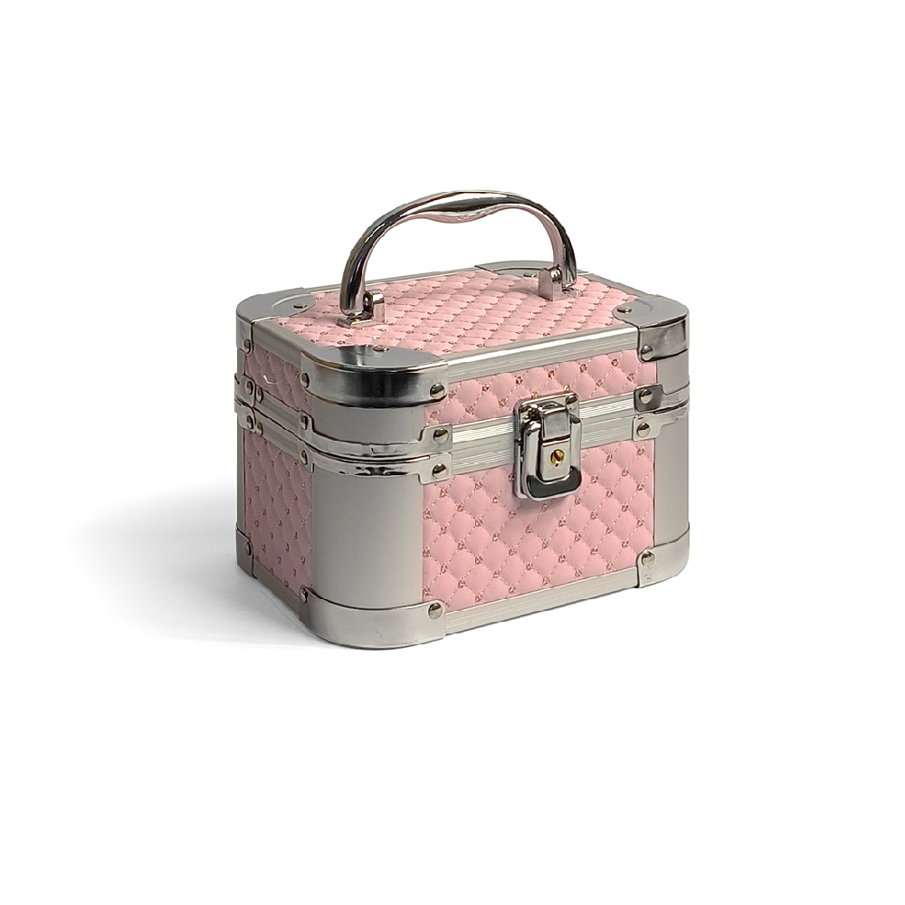 M03054 Malet&iacute;n PVC chico con alhajero + 1 bandeja